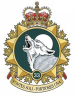 Badge of 33 Canadian Brigade Group