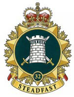 Badge of 32 Canadian Brigade Group