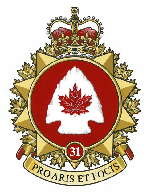 Badge of 31 Canadian Brigade Group