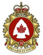 Badge of 31 Canadian Brigade Group