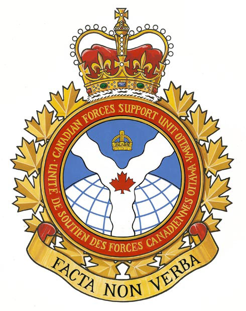 Badge of the Canadian Forces Support Unit Ottawa