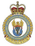 Badge of the Aerospace and Telecommunications Engineering Support Squadron