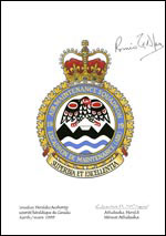 Letters patent approving the Badge of 19 Air Maintenance Squadron