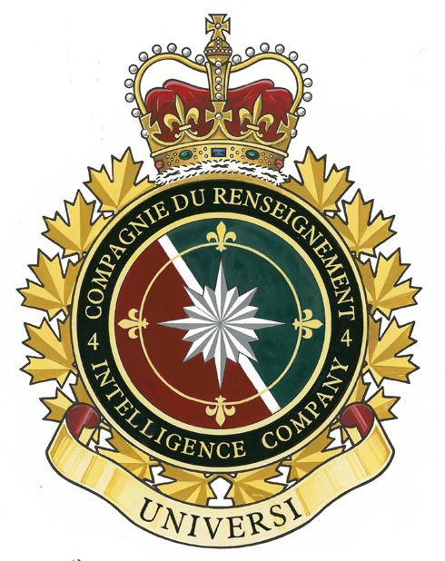 Badge of 4 Intelligence Company [rescinded, 12 June 2000]