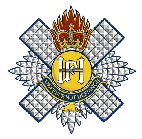 Insigne de The Royal Highland Fusiliers of Canada