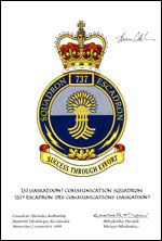 Approval of the Badge of the 737 (Saskatoon) Communication Squadron