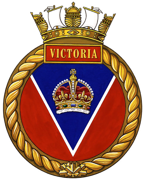 Insigne du N.C.S.M. Victoria