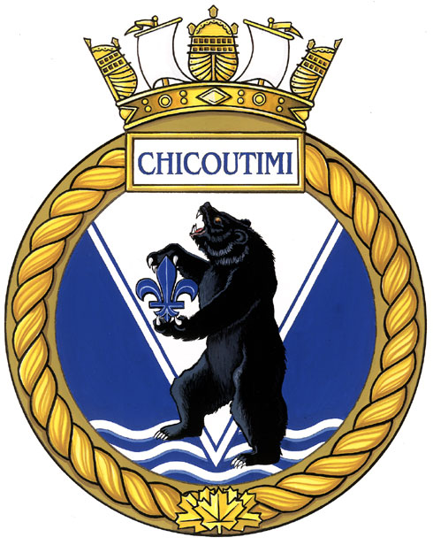 Insigne du N.C.S.M. Chicoutimi