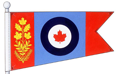 Drapeau de la Distinction commémorative du Plan d'entraînement aérien du Commonwealth britannique