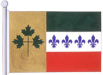 Flag of the Comité d'action francophone Pontiac, Loge Chevalier de Lorimier