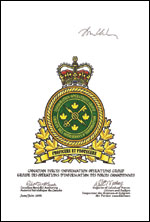 Approbation de l'insigne du Groupe des opérations d'information des Forces canadiennes