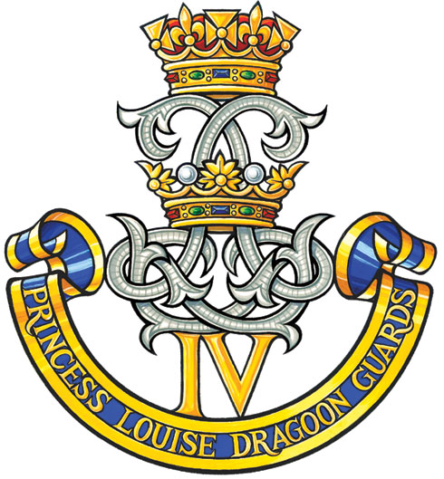 Badge of the 4th Princess Louise Dragoon Guards