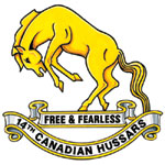 Badge of the 14th Canadian Hussars