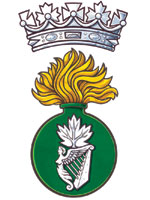 Insigne du Irish Fusiliers of Canada (The Vancouver Regiment)