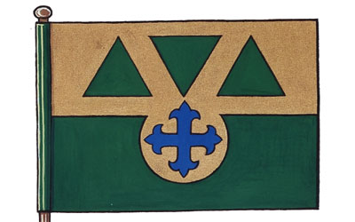 Drapeau de la Municipalité de la Paroisse de Saint-Philémon