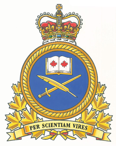 Insigne de l'Académie canadienne de la défense