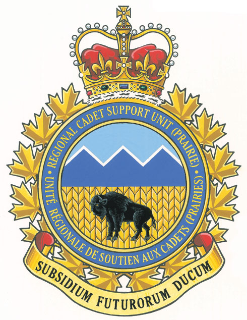 Badge of the Regional Cadet Support Unit (Prairie)