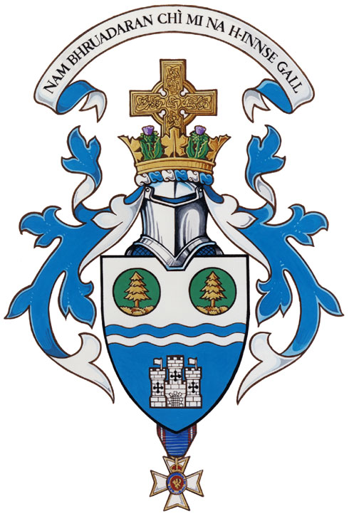 Arms of Kevin Stewart MacLeod