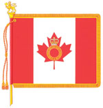 Drapeau royal de The Toronto Scottish Regiment (Queen Elizabeth The Queen Mother's Own)