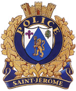 Insigne du Service de police de Saint-Jérôme