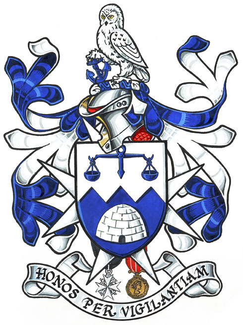 Arms of Jeffrey George Gilmour