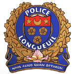 Badge of the Service de police of the Ville de Longueuil