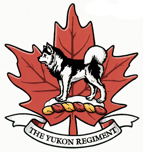 Insigne de The Yukon Regiment