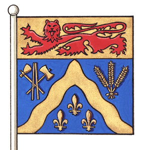 Drapeau de l'Association des LEBEL d'Amérique inc.