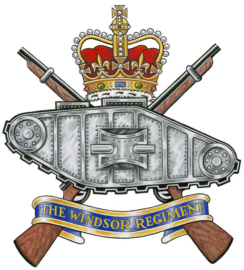 Insigne de The Windsor Regiment (RCAC)