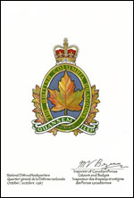 Approbation de l'insigne de The British Columbia Dragoons