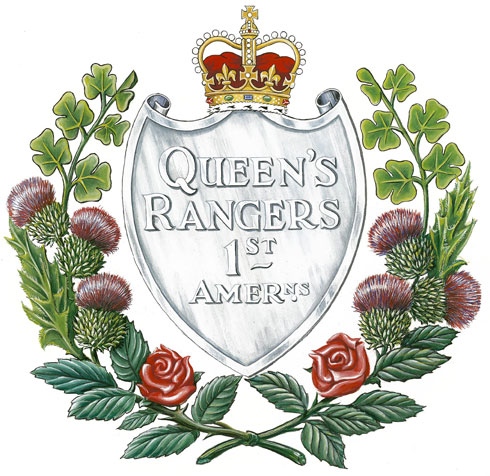 Badge of The Queen's York Rangers (1st American Regiment) (RCAC)