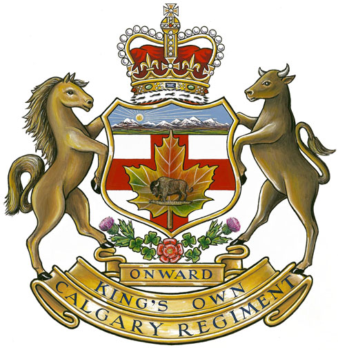 Insigne de The King's Own Calgary Regiment (RCAC)