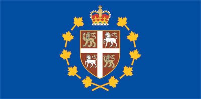 Flag of office of the Lieutenant Governor of Newfoundland and Labrador