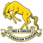 Badge of the 14th Canadian Hussars