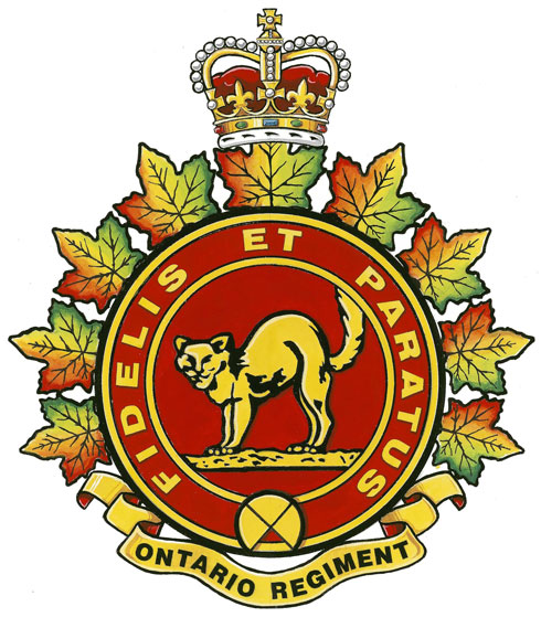 Insigne de The Ontario Regiment (RCAC)