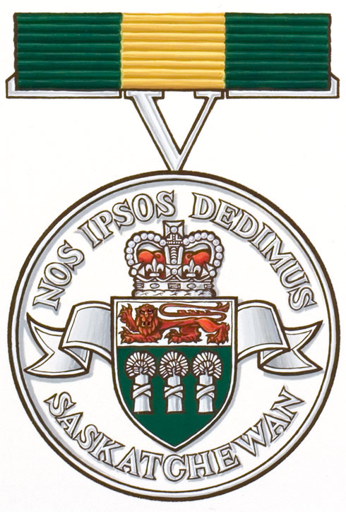 Insigne de La médaille du bénévolat de la Saskatchewan