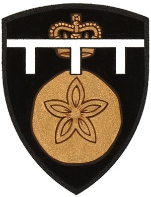 Differenced Arms for Marie-Éden Lafond, daughter of Michaëlle Jean