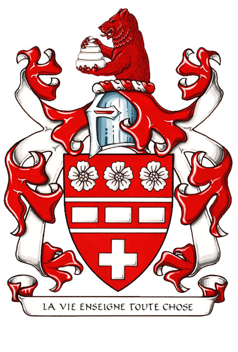 Arms of Alexis Theodore Roshuk