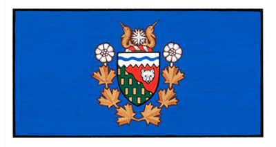 Flag of office of the Commissioner of the Northwest Territories