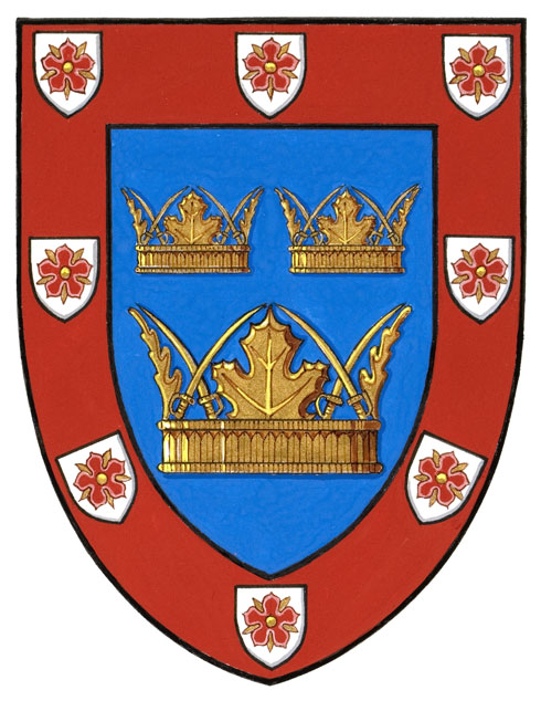 Arms of Arthur Edwin Potts Von der lippe