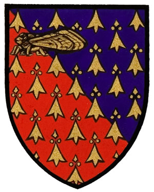 Differenced Arms for Katherine Julia Ransom, daughter of Ross Ernest Ransom