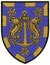 Differenced Arms for Julie Elizabeth Poeata Carlier, daughter of Gérard Claude Carlier