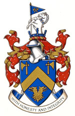 Arms of Owen Frank Wright