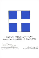 Lettres patentes confirmant le blasonnement d'un drapeau marchand français