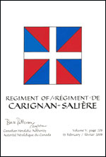 Lettres patentes confirmant le blasonnement du drapeau du régiment de Carignan-Salière