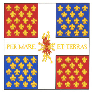 Drapeau des Compagnies franches de la marine