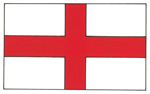 Drapeau de Saint-Georges, Angleterre