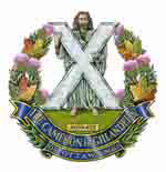 Insigne de The Cameron Highlanders of Ottawa