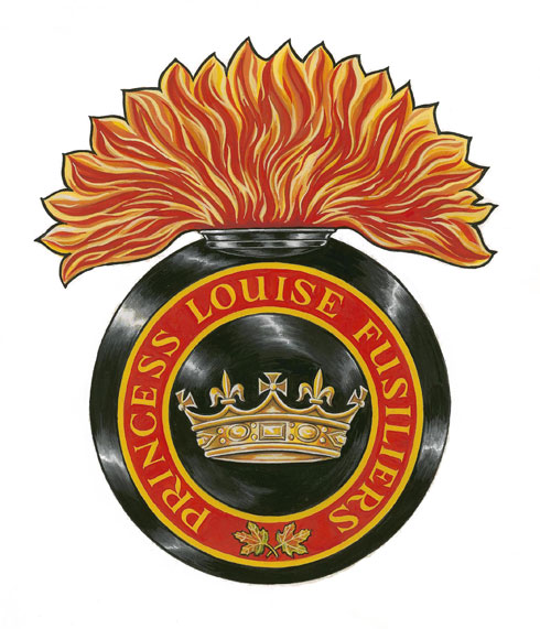 Insigne de The Princess Louise Fusiliers