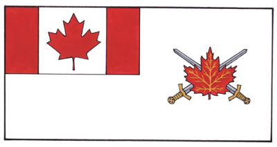 Drapeau du Commandement de la Force terrestre